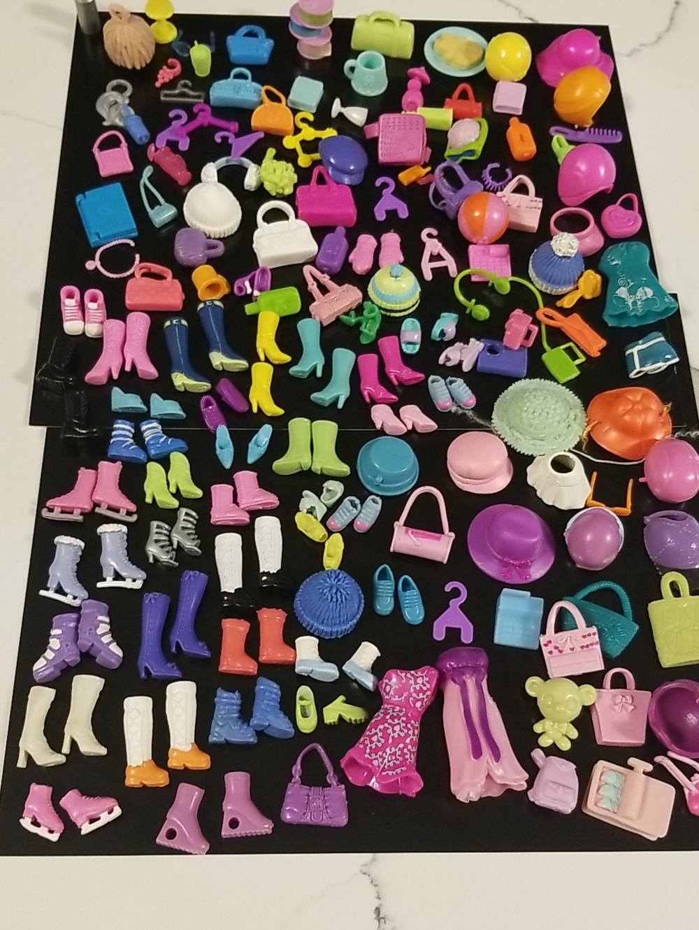 Polly Pocket Shoes And Accessories Lot